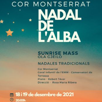 Nadal de l'alba. Concert de Nadal del Cor Montserrat