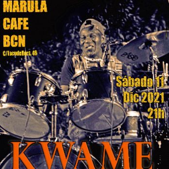 Kwame Afrobeat en Marula Café BCN
