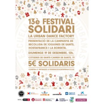 13è Festival Solidari La Urban Dance Factory - Presentació campanya recollida joguines
