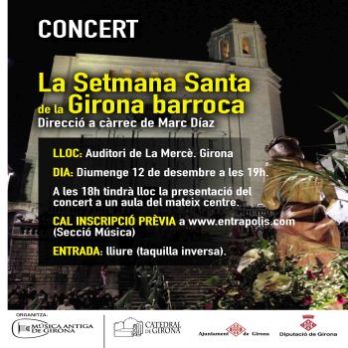 La Setmana Santa de la Girona barroca