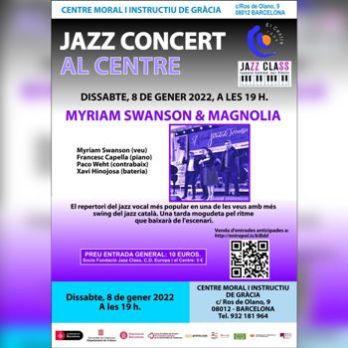 Jazz Concert: Myriam Swanson & Magnolia