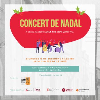 Concert de Nadal "JORDI SANS feat JONI WITZI TRIO"