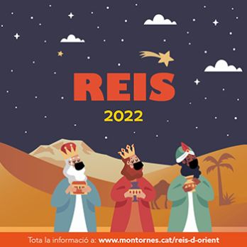Recepció reial de Ses Majestats els Reis Mags d'Orient a Montornès del Vallès 2022