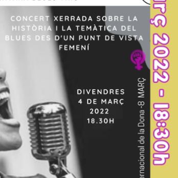 Xerrada-Concert "El Blues d'Elles" - Biblioteca de Canet de Mar