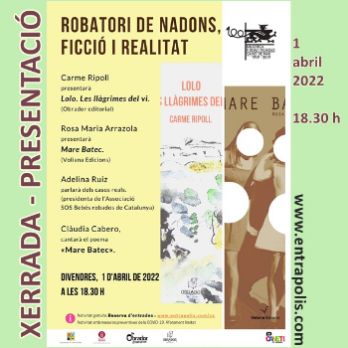 XERRADA /PRESENTACIÓ  1 d'abril de 2022 - Biblioteca de  Canet de Mar