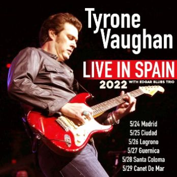 Tyrone Vaughan + Edgar Blues Trio Sala Rockville Madrid