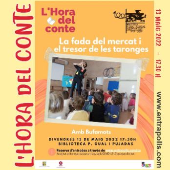 L'HORA DEL CONTE 13 de maig de 2022 - Biblioteca de Canet de Mar