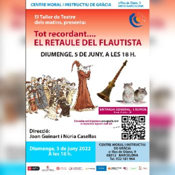 Teatre: "Tot recordant El retaule del flautista"