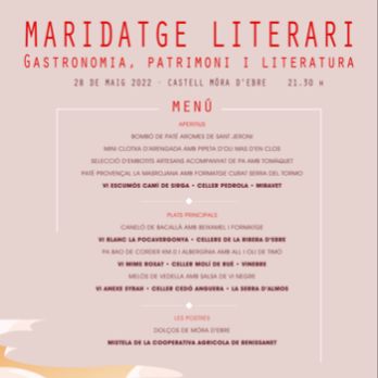 Maridatge literari amb l'actuació Terra i Cel, de Judit Puigdomènech