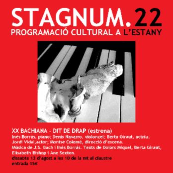 Festival STAGNUM: XX Bachiana - Dit de Drap (estrena)