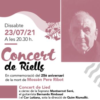 Concert de Riells - En homenatge a Mn. Pere Ribot