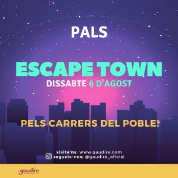 ESCAPE TOWN - Pals