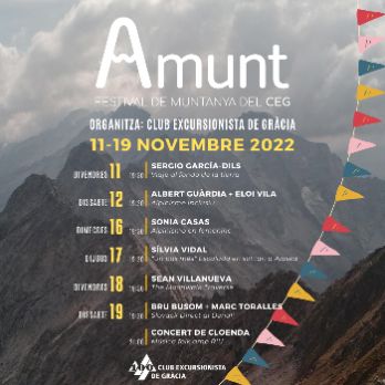 AMUNT Festival de Muntanya. Ponent: Sonia Casas. Conferència: Alpinismo en femenino