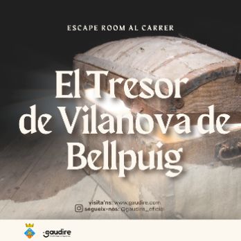Escape Room Al Carrer - El Tresor de Vilanova de Bellpuig