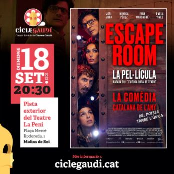 Escape room (Cicle Gaudí a la fresca)
