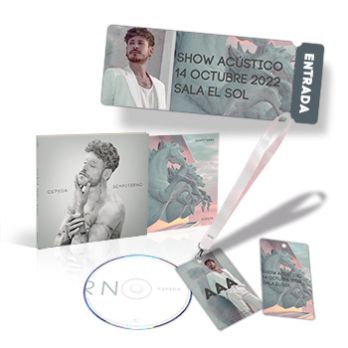 ENTRADA SHOW ACÚSTICO + CD FIRMADO + LANYARD CONMEMORATIVO Y EXCLUSIVO