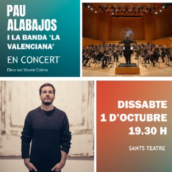 Concert Pau Alabajos amb La Valenciana
