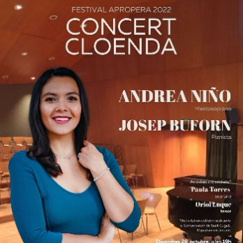 Concert Andrea Niño,  mezzosoprano i Josep Buforn, piano