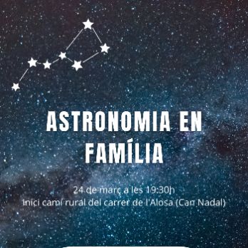 Astronomia en família