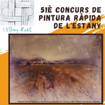 51è concurs de  pintura ràpida  de l'Estany