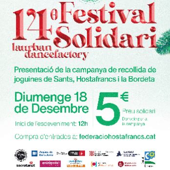14è Festival Solidari La Urban Dance Factory - Presentació campanya recollida joguines