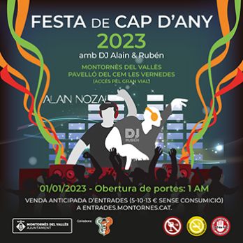 FESTA DE CAP D'ANY 2023 a Montornès del Vallès