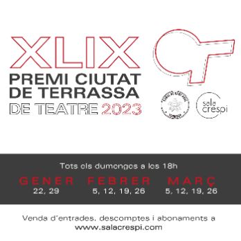 CÀSTING  - 49è Premi Ciutat de Terrassa de Teatre
