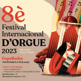 FESTIVAL INTERNACIONAL D'ORGUE DE CAPELLADES 2023 -  CONCERT JOVES TALENTS DE L'ESMUC