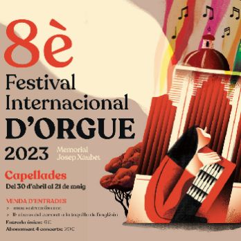 FESTIVAL INTERNACIONAL D'ORGUE DE CAPELLADES 2023 -  CONCERT DIÀLEG MUSICAL ENTRE EL BARROC I LA SARDANA