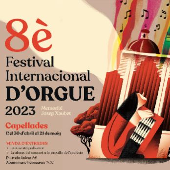 FESTIVAL INTERNACIONAL D'ORGUE DE CAPELLADES 2023 -  CONCERT UN VESPRE AMB FRANCIS POULENC I... UNS QUANTS MÉS