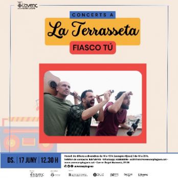 Fiasco Tú - Concerts a la Terrasseta Estiu'23