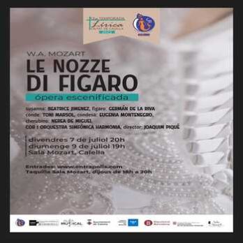 Le Nozze di Figaro – Òpera escenificada de W.A. Mozart