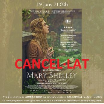 Projecció película Mary Shelley al Jardí de Can Sust