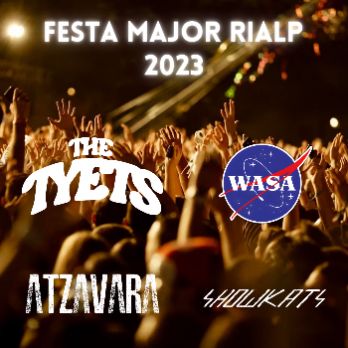 FM Rialp 2023 - The Tyets, Atzavara, WASA Corporation i Showkats DJs, presentat per Guillem Estadella