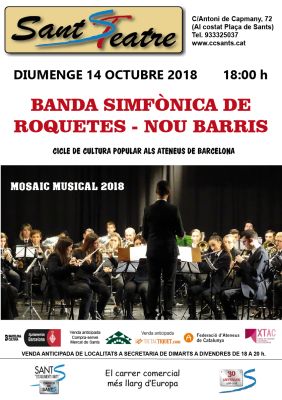 BANDA DE ROQUETES Mosaic Musical 2018 CULTURA POPULAR ALS ATENEUS