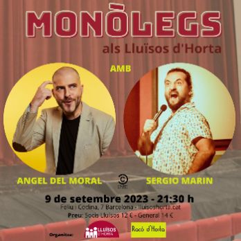 Àngel del Moral i Sergio Marín - Monòlegs