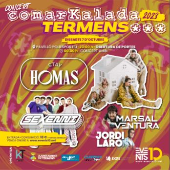 COMARKALADA - STAY HOMAS/SEXENNI/MARSAL VENTURA I JORDI LARO