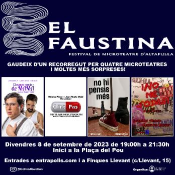 EL FAUSTINA El Festival de Microteatre d'Altafulla