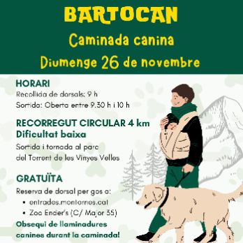 Bartocan - 1a caminada canina de la Penya els Bartomeus