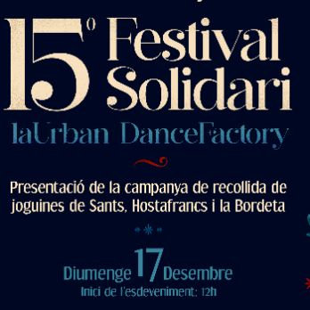 15è Festival Solidari La Urban Dance Factory - Presentació campanya recollida joguines