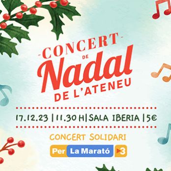 Concert de Nadal amb les seccions de l’Ateneu
