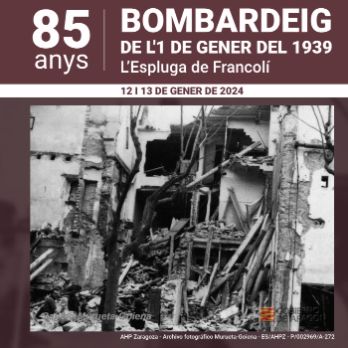 Itinerari per l'Espluga bombardejadade l’1 de gener de 1939