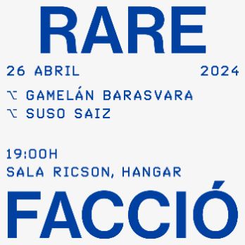 Rarefacció 2024 - 4 | HANGAR Sala Ricson: Gamelan Barasvara  |  Amiga  |  Suso Saiz