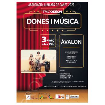 DONES I MÚSICA- ÀVALON- ASSOCIACIÓ DE JUBILATS  DE CANET DE MAR