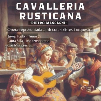 CAVALLERIA RUSTICANA amb Laura Vila, Josep Fadó, Elias Arranz, Mariel Aguilar i Ariadna Vilardaga - Cor Montserrat - Versió escenificada amb orquestra