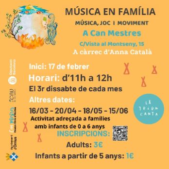 Música en família amb Anna Català