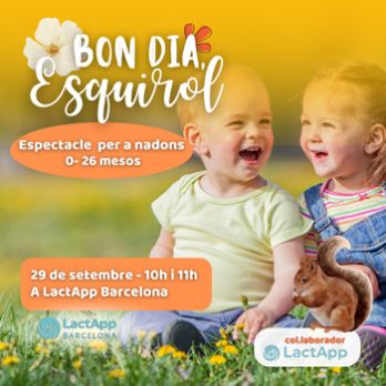 "Bon dia, Esquirol" de Sàndal - Espectacle 0-26 mesos