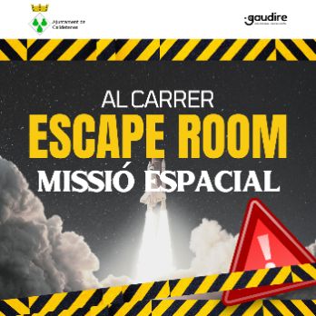 Escape Room Calldetenes - Missió Espacial