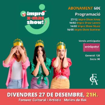 IMPRO SHOW XMAS. Planeta Impro