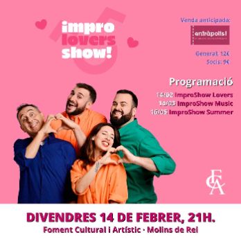 IMPRO SHOW LOVERS. Cia Planeta Impro